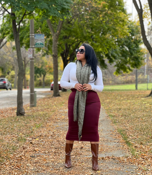 BURGUNDY FOX